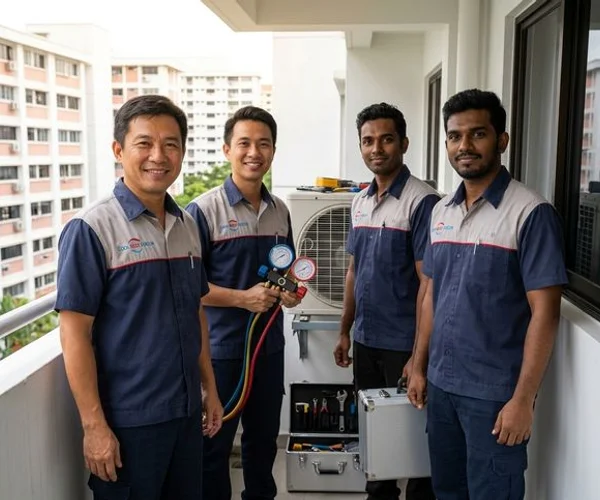 Coolbest Aircon team of trained technicians serving the Yishun and North Region area