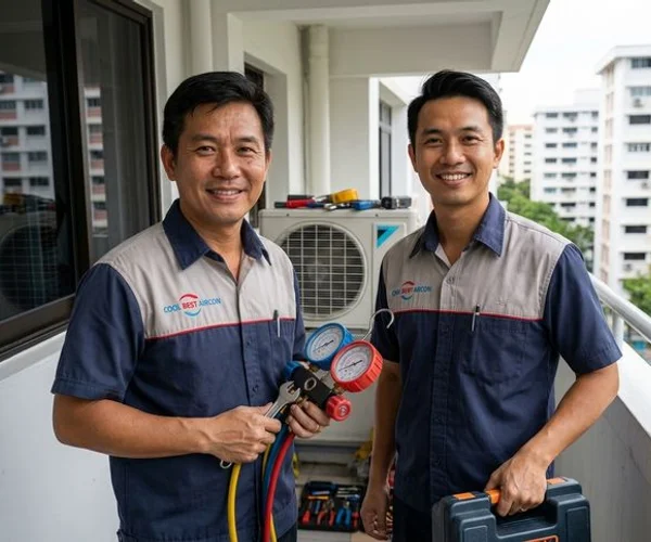 Coolbest Aircon team of professional technicians serving Yishun and North Region