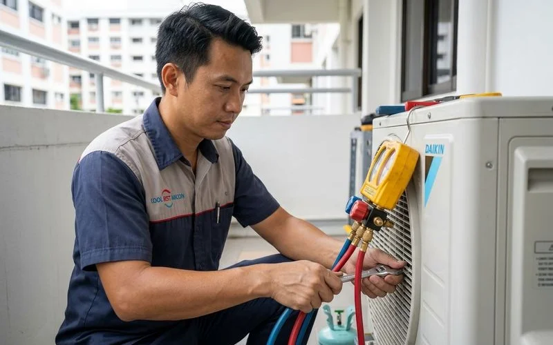 Aircon Gas Top-Up Yishun