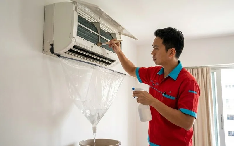 Aircon Chemical Wash Yishun