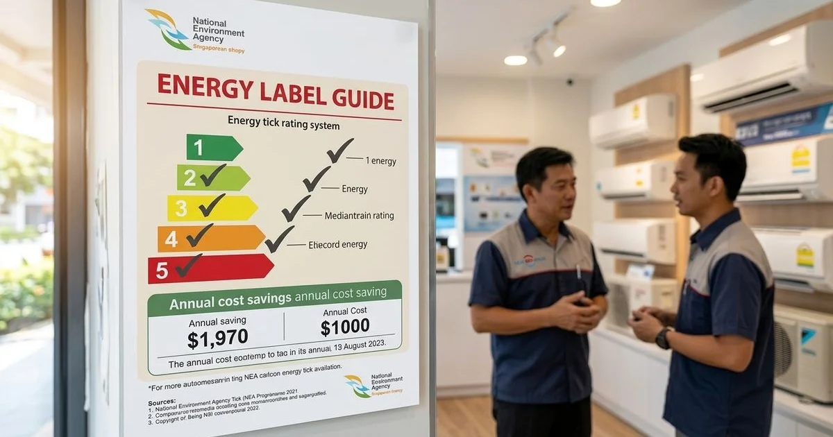 Understanding Aircon Energy Tick Ratings for Yishun Homeowners