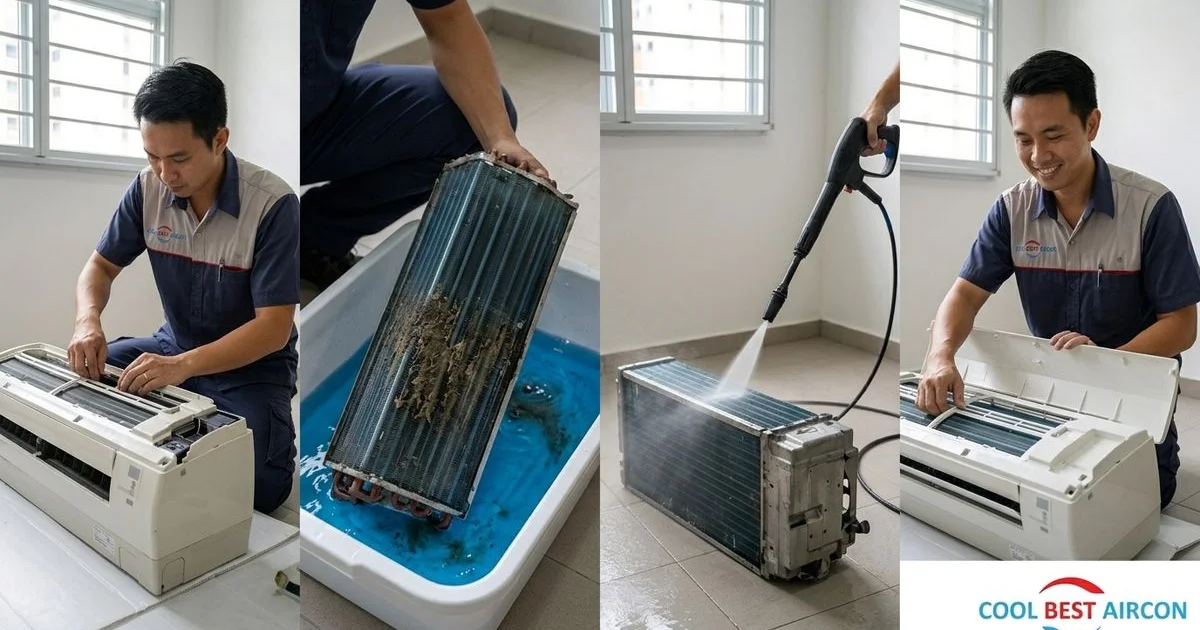 What Happens During an Aircon Chemical Overhaul in Yishun? (Step-by-Step)